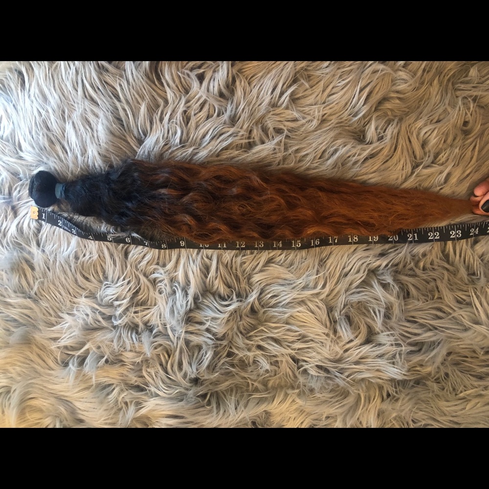 24 inch Brazilian loose wave bundle